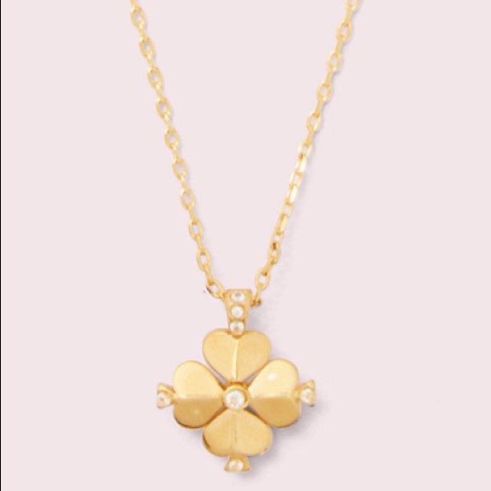 Kate Spade Flower Pendant Necklace New